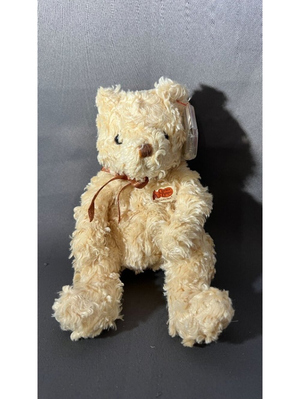 Ty Beanie Babies Herschel Teddy Bear Cracker Barrel Exclusive Plush